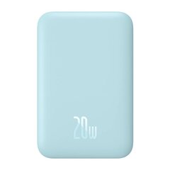 Powerbank Baseus Magnetic Mini 6000mAh 20W MagSafe (blue) цена и информация | Зарядные устройства Power bank | kaup24.ee