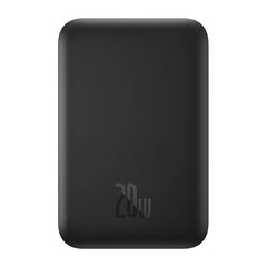 Magnetic Mini Wireless Fast Charge Power Bank Baseus 2022, 6000mAh 20W Black цена и информация | Зарядные устройства Power bank | kaup24.ee