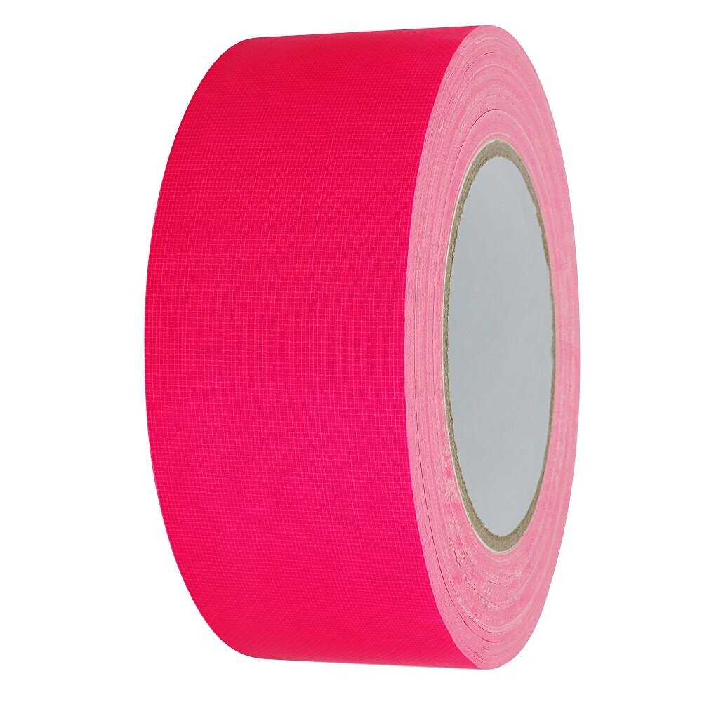 Kleeplint Neon gaffer 50mm x 25m, roosa цена и информация | Isolatsiooni- ja tihendus pakkematerjal | kaup24.ee