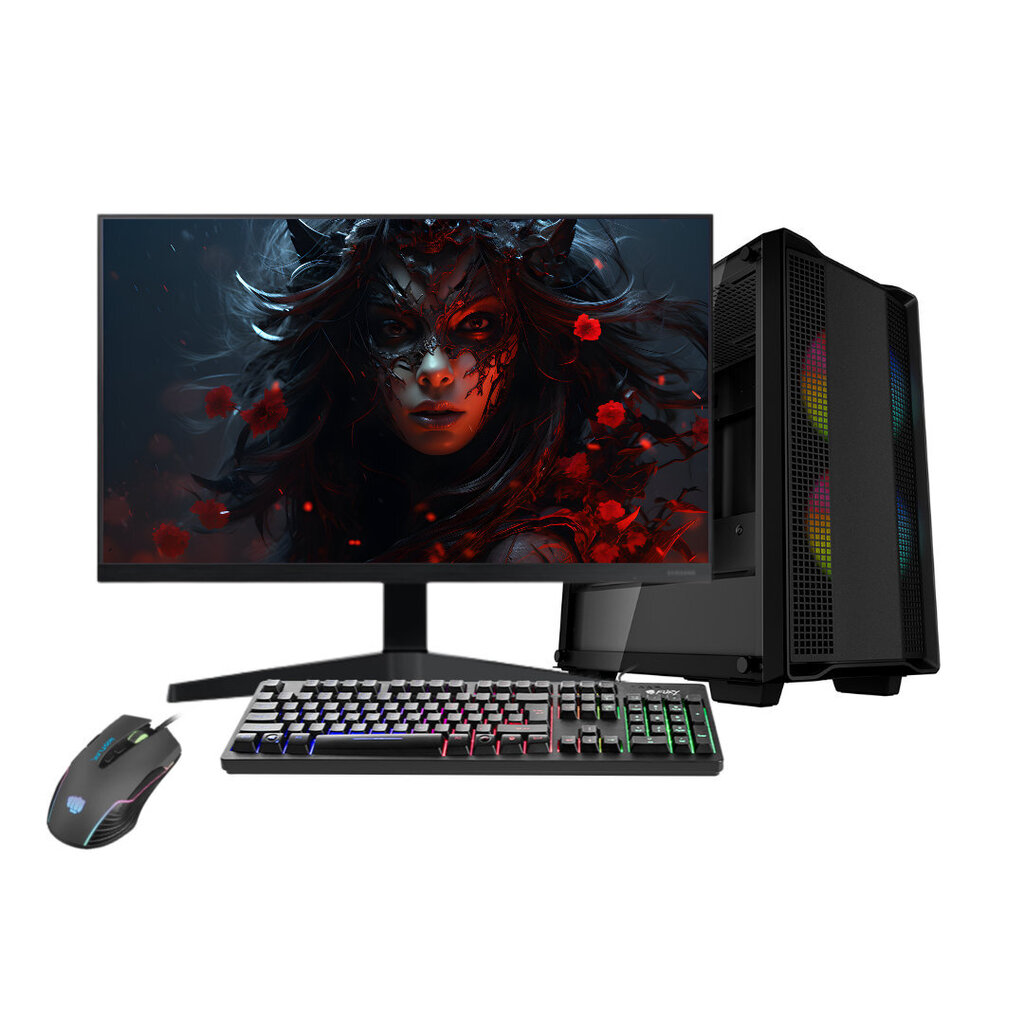 Gaming PC 10 Plus Komplekt, Intel Core i5-12400F 5.1GHz, 1 TB SSD, RAM 16 GB, Windows 10 цена и информация | Lauaarvutid | kaup24.ee