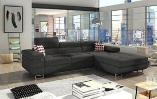 Мягкий угловой диван Armando, темно-серый цена и информация | Угловые диваны | kaup24.ee