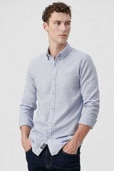 Рубашка Mavi 02057970896-S, светло-синяя цена и информация | Мужские рубашки | kaup24.ee