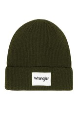 Talvemüts meestele Wrangler 112344052, roheline hind ja info | Meeste sallid, mütsid ja kindad | kaup24.ee