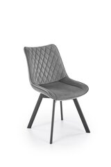Комплект из 2-х стульев K520, серый/черный цвет цена и информация | Стулья для кухни и столовой | kaup24.ee