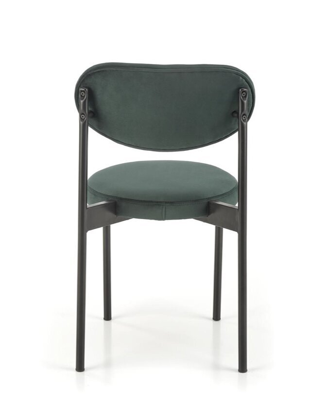 4-tooli komplekt K509, roheline/must hind ja info | Söögitoolid, baaritoolid | kaup24.ee