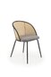 4-tooli komplekt K508, hall/must hind ja info | Söögilaua toolid, köögitoolid | kaup24.ee