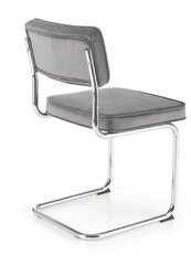 Комплект из 4-х стульев K510, серый/серебристый цвет цена и информация | Стулья для кухни и столовой | kaup24.ee