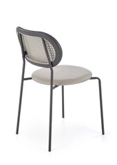 4-tooli komplekt K524, hall/must hind ja info | Söögilaua toolid, köögitoolid | kaup24.ee