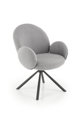 2-tooli komplekt K498, hall/must hind ja info | Söögitoolid, baaritoolid | kaup24.ee