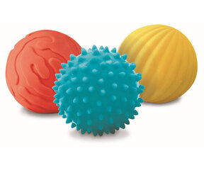 Сенсорные мячики Ludi, 3 шт. цена и информация | Игрушки для малышей | kaup24.ee
