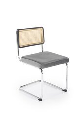 Комплект из 2-х стульев K524, серый/серебристый цвет цена и информация | Стулья для кухни и столовой | kaup24.ee