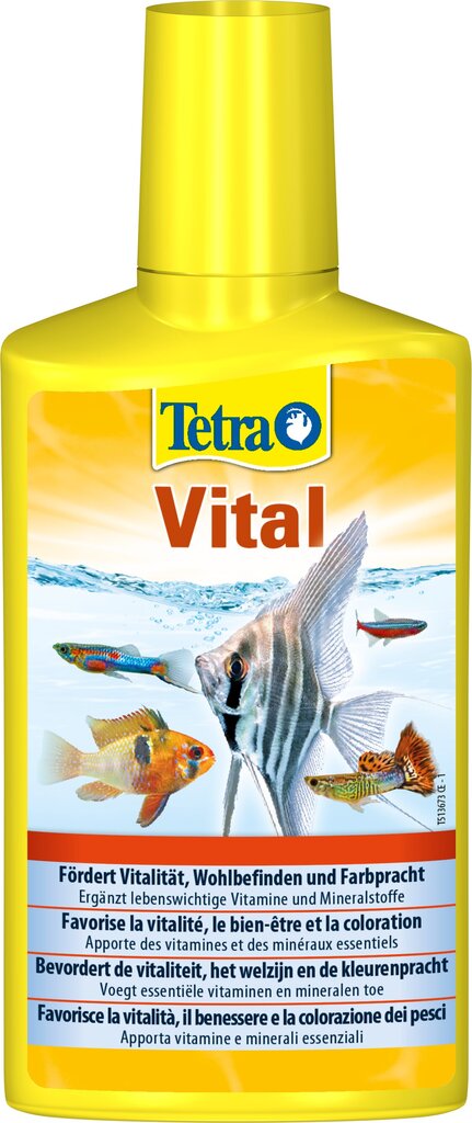 Mineraalide kompleks akvaariumitele Tetra Vital, 250 ml hind ja info | Akvaariumid ja seadmed | kaup24.ee