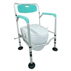 Käepidemete ja seljatoega WC-pott H7955 hind ja info | Vannitoaseadmed puuetega inimestele | kaup24.ee