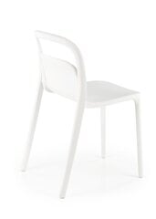 4-tooli komplekt K490, valge цена и информация | Стулья для кухни и столовой | kaup24.ee