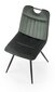 4-tooli komplekt K521, roheline/must цена и информация | Söögitoolid, baaritoolid | kaup24.ee