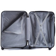 Средний чемодан Wings Peacock M, желтый цена и информация | Чемоданы, дорожные сумки | kaup24.ee