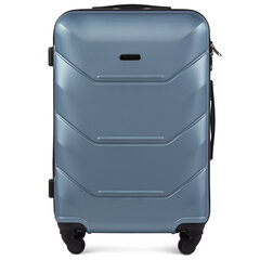 Средний чемодан Wings Peacock M, светло-синий цена и информация | Чемоданы, дорожные сумки | kaup24.ee