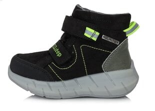 Водонепроницаемые ботинки AQUA-TEX для мальчиков D.D.Step. F651-388M.
Black. цена и информация | Ботинки детские | kaup24.ee