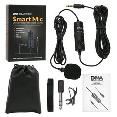 Klambriga kinnitatav mikrofon DNA SMART MIC цена и информация | Микрофоны | kaup24.ee