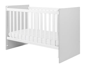 Детская кроватка KikkaBoo Ayla, 60 х 120 см, серый цвет цена и информация | Детские кроватки | kaup24.ee