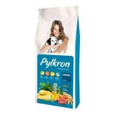 Kuivtoit kutsikatele Pylkron Junior, 4 kg hind ja info | Kuivtoit koertele | kaup24.ee