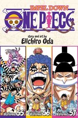 One Piece (Omnibus Edition), Vol. 19: Includes vols. 55, 56 & 57, Volume 55, 56 & 57 цена и информация | Фантастика, фэнтези | kaup24.ee