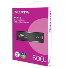 Adata SC610 цена и информация | Жёсткие диски (SSD, HDD) | kaup24.ee