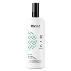 Taastav juuksesprei Indola Innova Repair Keratin Filler 2 Care 300 ml hind ja info | Maskid, õlid, seerumid | kaup24.ee