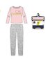Pidžaama tüdrukutele CXL 0134 Rose-Grigio hind ja info | Tüdrukute hommikumantlid ja pidžaamad | kaup24.ee