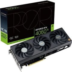 Asus ProArt GeForce RTX 4060 Ti OC Edition hind ja info | Videokaardid (GPU) | kaup24.ee