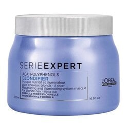 Toitev juuksemask L'Oreal Professinnel Serie Expert Blondifier 500 ml цена и информация | Маски, масла, сыворотки | kaup24.ee