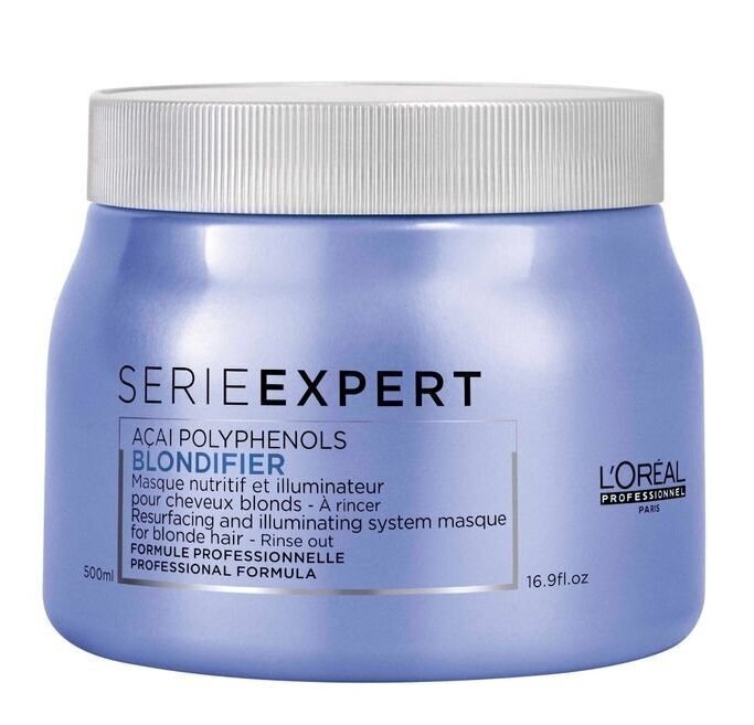 Toitev juuksemask L'Oreal Professinnel Serie Expert Blondifier 500 ml цена и информация | Maskid, õlid, seerumid | kaup24.ee