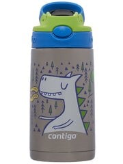 Детская термобутылка Contigo Easy Clean Fire Dragon 2178082, 380 мл цена и информация | Бутылки для воды | kaup24.ee