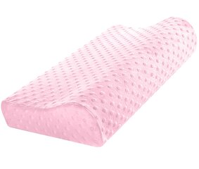 Подушка Foam Pillow, розовая цена и информация | Подушки | kaup24.ee