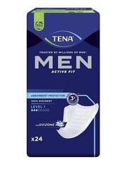 TENA Men Light Level 1, 24p цена и информация | Подгузники, прокладки, одноразовые пеленки для взрослых | kaup24.ee