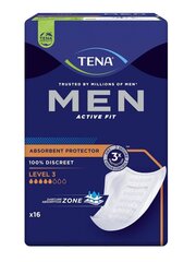 TENA Men Super Level 3, 16p цена и информация | Подгузники, прокладки, одноразовые пеленки для взрослых | kaup24.ee