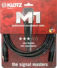 Klotz, 2 x XLR, 10m цена и информация | Кабели и провода | kaup24.ee