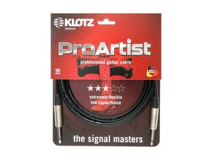 Klotz, 2 x Jack Mono 6.3 mm, 3m цена и информация | Кабели и провода | kaup24.ee