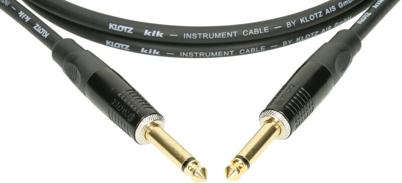 Klotz, 2 x Jack Mono 6.3 mm, 3m цена и информация | Kaablid ja juhtmed | kaup24.ee