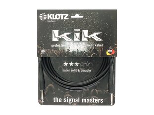 Klotz, 2 x Jack Mono 6.3 mm, 4.5m цена и информация | Кабели и провода | kaup24.ee