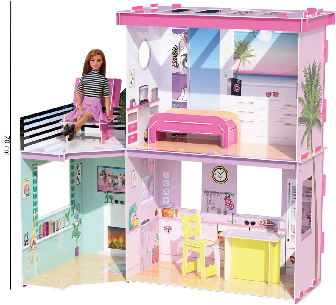 Barbie nukkude maja Bladez Toyz loominguline komplekt цена и информация | Tüdrukute mänguasjad | kaup24.ee