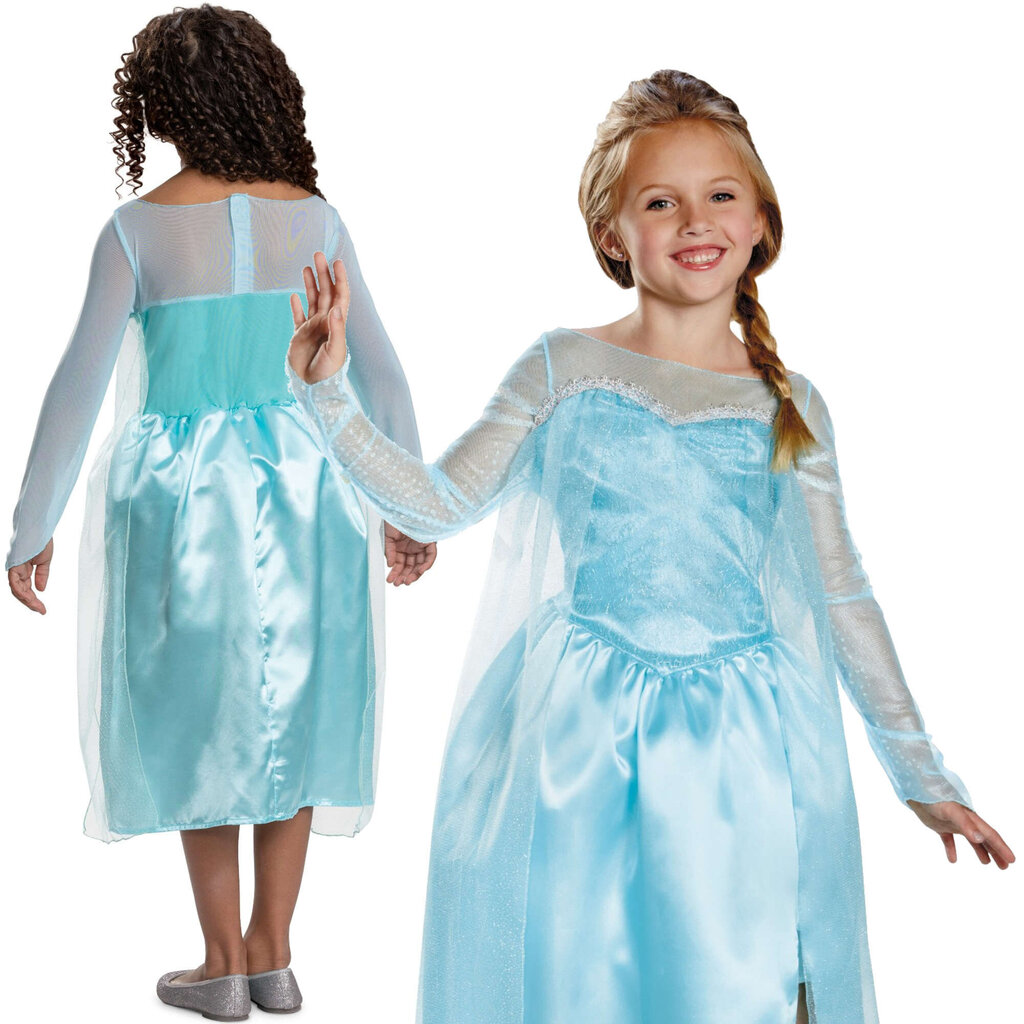 Karnevali kostüüm Disney Jääaja kostüüm, Elsa 94-109 cm (3-4 aastat) цена и информация | Karnevali kostüümid | kaup24.ee