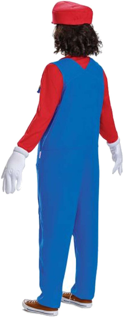 Karnevali kostüüm Super Mario 175-180 cm täiskasvanutele hind ja info | Karnevali kostüümid | kaup24.ee