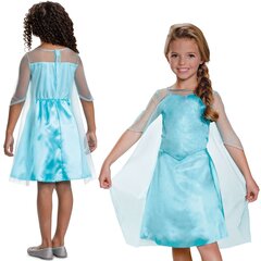 Karnevali kostüüm Disguise Elsa 94-109 cm (3-4 aastat) цена и информация | Карнавальные костюмы | kaup24.ee