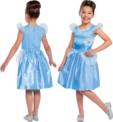 Karnevali kostüüm Disney Tuhkatriinu printsess 109-123 cm (5-6 aastat) hind ja info | Karnevali kostüümid | kaup24.ee