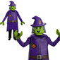 Kostüüm Lego Halloweeni nõid Maskeeritud nõid 124-135 cm (7-8 aastat) цена и информация | Karnevali kostüümid | kaup24.ee
