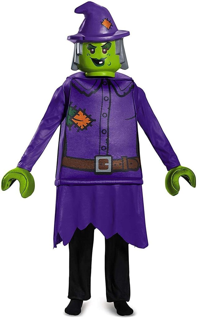 Legokostüüm Halloweeni nõid Disguise 124-135 cm (7-8 aastat) hind ja info | Karnevali kostüümid | kaup24.ee