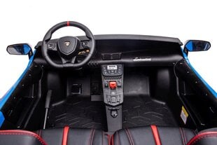 Двухместный электромобиль Lamborghini XXL A8803, синий цена и информация | Электромобили для детей | kaup24.ee