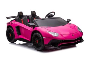 Электромобиль Lamborghini XXL A8803 для двоих, розовый цена и информация | Электромобили для детей | kaup24.ee