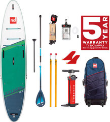 Надувная доска Red Paddle Co Voyager 12.6 HT SUP, 381x81 см цена и информация | SUP доски, водные лыжи, водные аттракционы | kaup24.ee